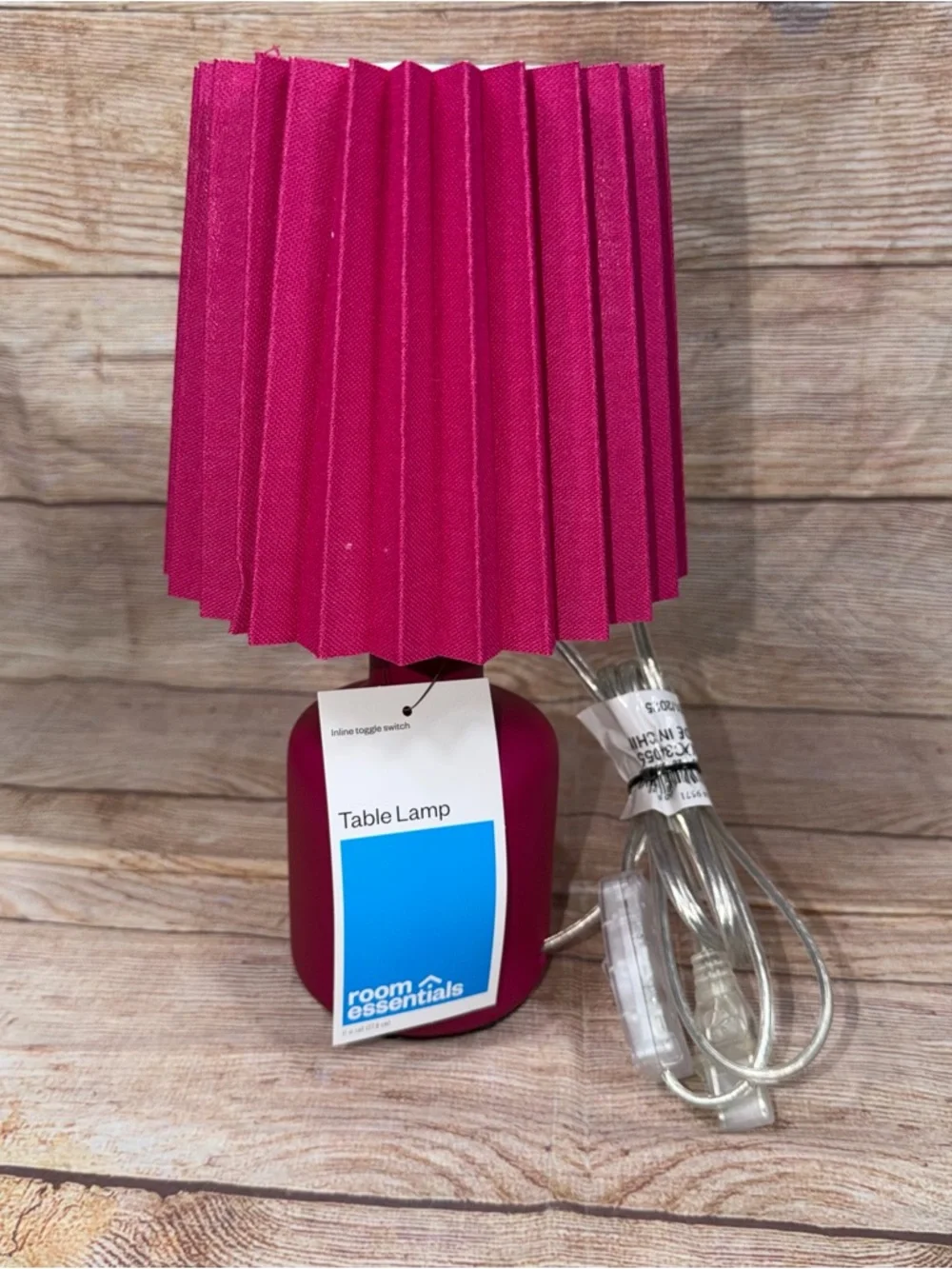 Room Essentials Mini Ceramic Lamp NWT
